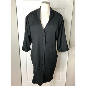 Marc Cain Button Knee Length Shirt Dress 3
